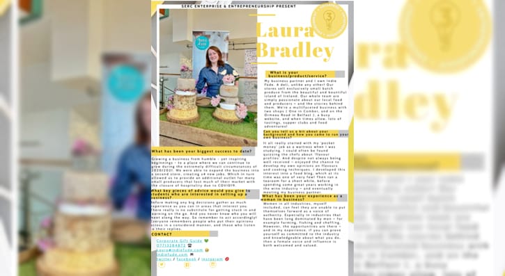 Celebrating SERC's Entrepreneurial Women: Laura Bradley